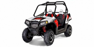 2012 Polaris Ranger® RZR® 800 Walker Evans White / Black / Red LE