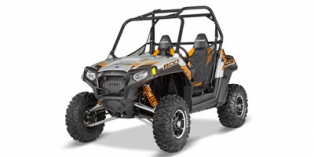 2014 Polaris RZR® S 800 EPS FOX Liquid Silver LE